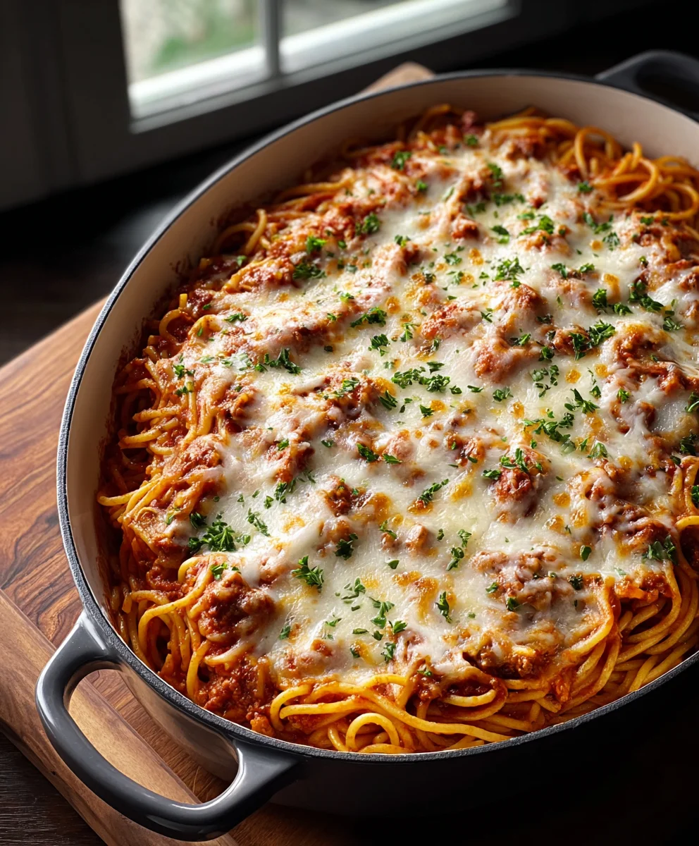 Spaghetti Gratiné au Bœuf : La Recette Crémeuse et Facile