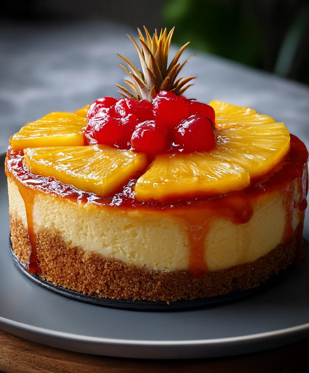 Cheesecake Ananas Renversé : Le Dessert Gourmand Parfait