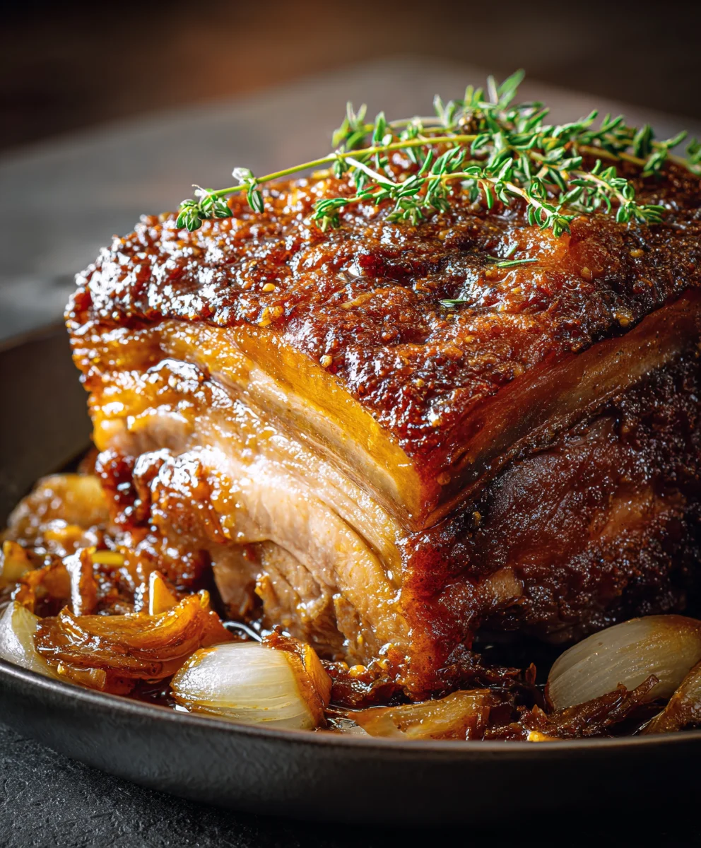 Bœuf Confit à la Bière sans Alcool et Érable Fondant