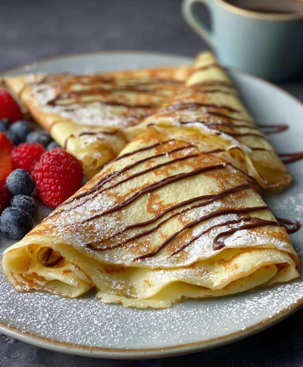 Crêpes Faciles & Rapides au Mixeur (Sans Alcool)