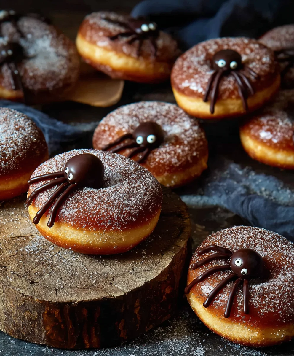 Donuts Araignée Halloween : Recette Facile & Effrayante