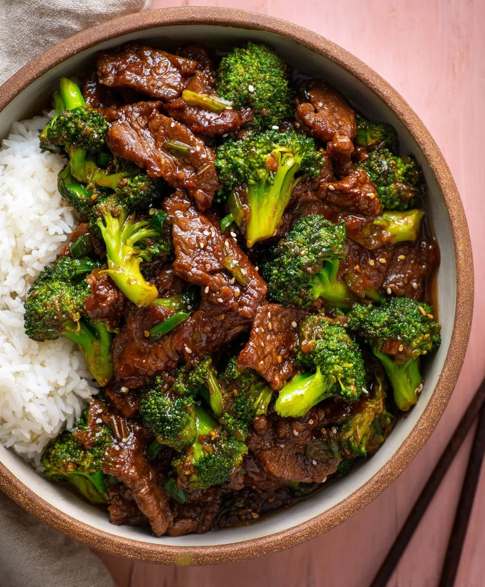 Bœuf et brocolis: Recette facile et savoureuse