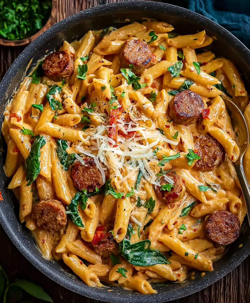 Pâtes Cajun crémeuses au bœuf (30 min)