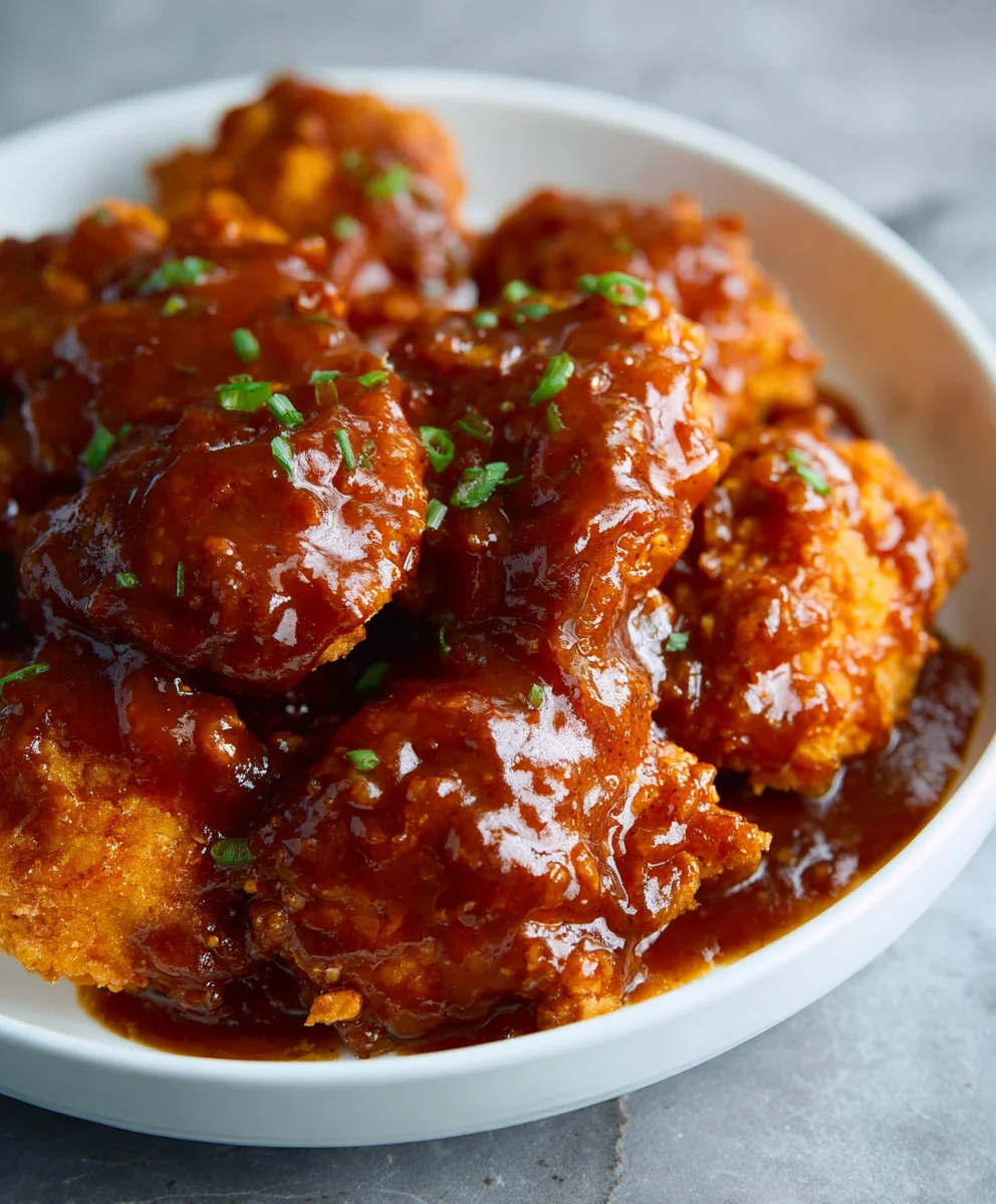 Poulet Frit Maison Sauce Buffalo : Recette Facile