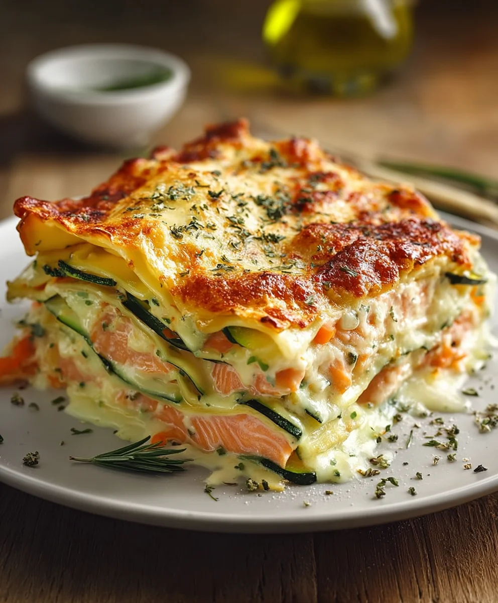 Lasagnes Saumon Courgettes: Gourmand & Léger