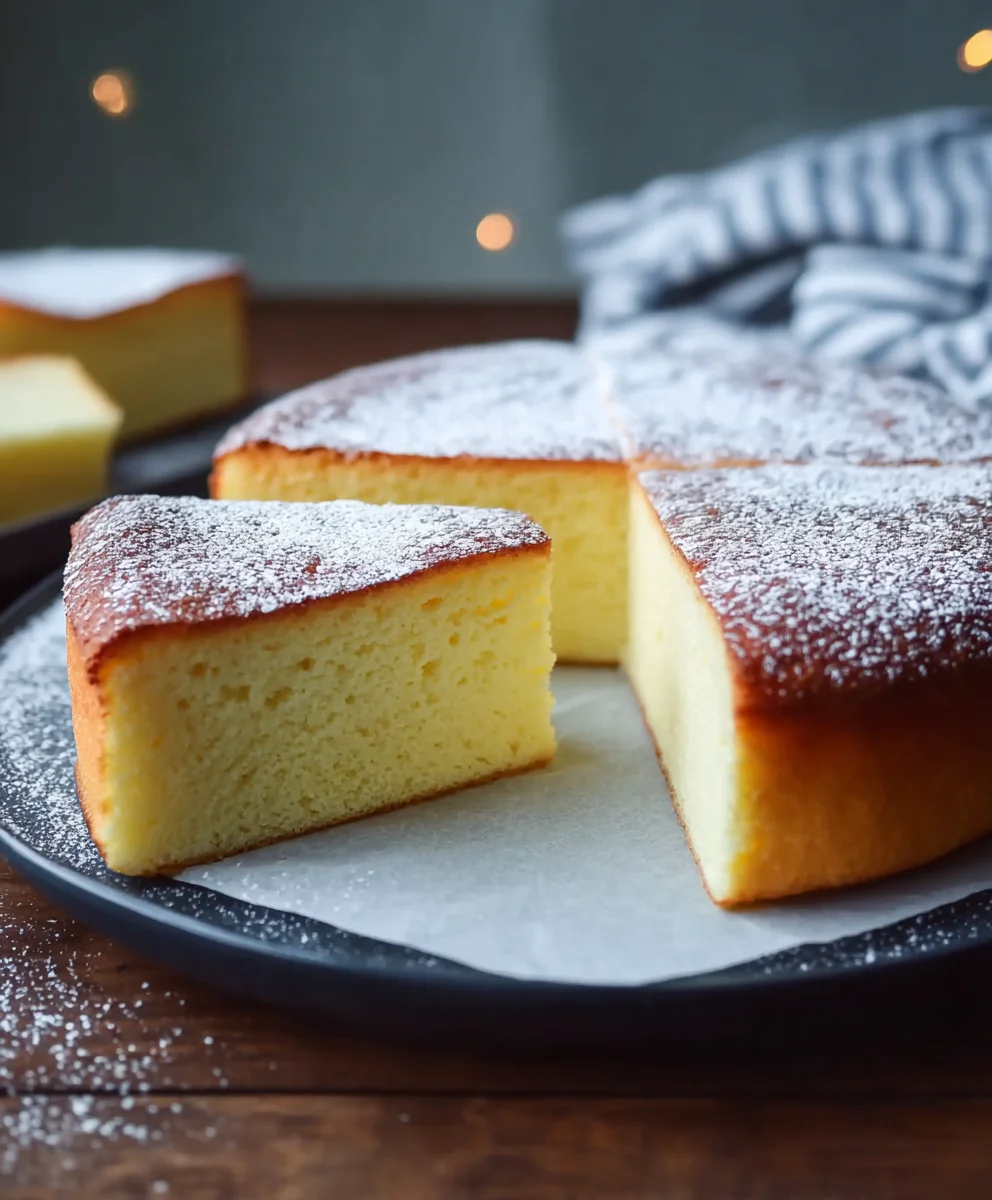 Gâteau Nuage Japonais : Moelleux et Léger