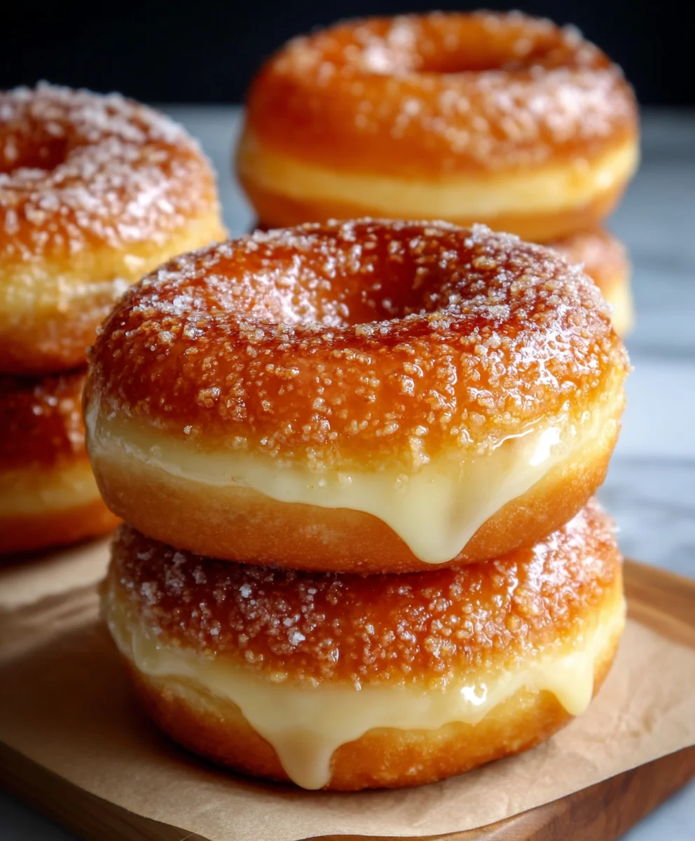 Crème Brûlée Donuts-Sweet Twist You'll Love