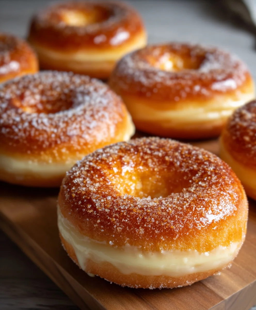 Crème Brûlée Donuts-Sweet Twist You'll Love